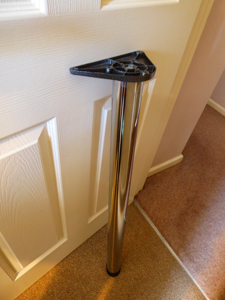 Stainless steel adjustable table leg / breakfast bar / table support