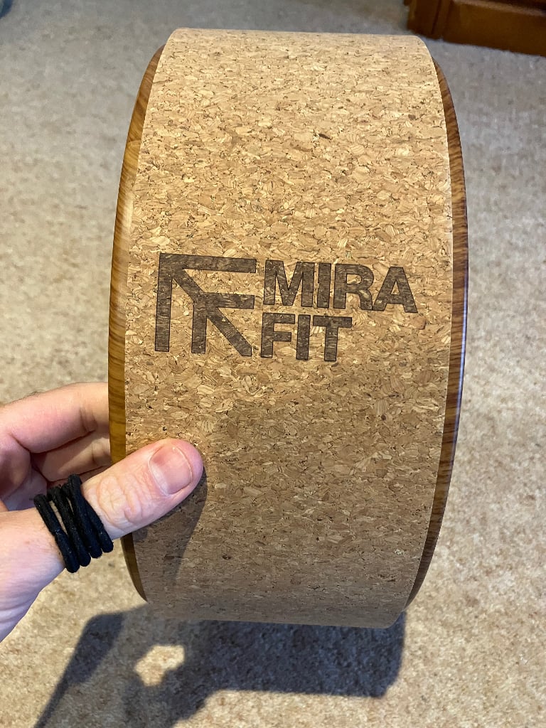 Cork MiraFit Yoga Wheel