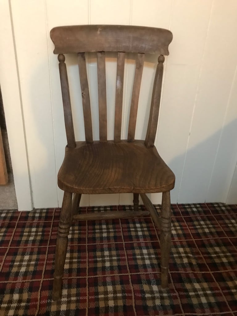 Old Wooden Kitchen Chair.