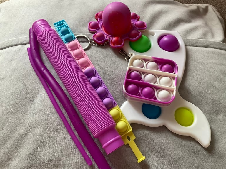 Purple fidget toy set 💜💜💜