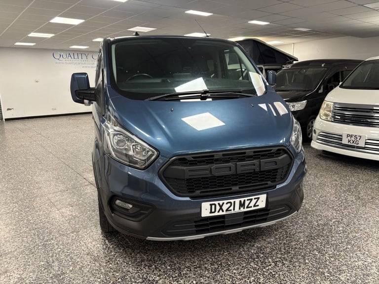 2021 Ford Transit Custom 2.0 EcoBlue 170ps Low Roof D/Cab Trail Van PANEL VAN DIESEL Manual