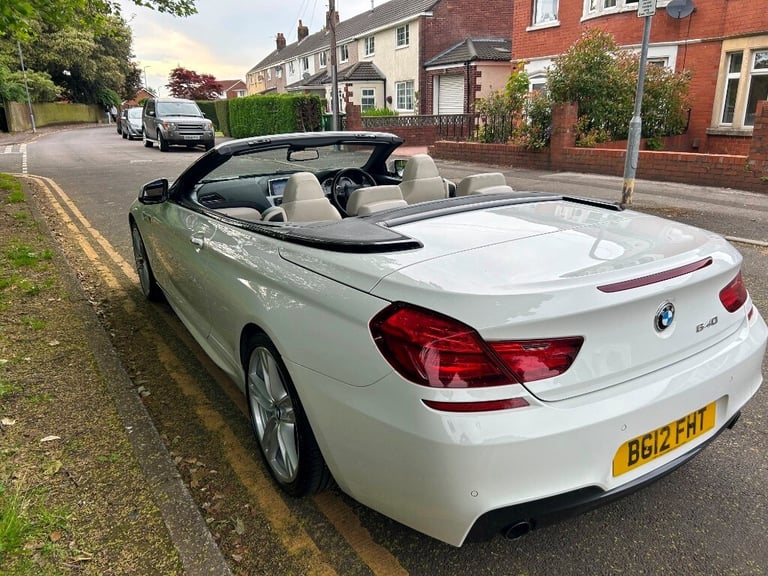 2012 BMW 6 Series 640D M SPORT Convertible Diesel Automatic