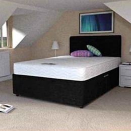 Brand New Double Divan Bed Base with Orthopedic/Memory Foam Mattress in All Sizes Single King size