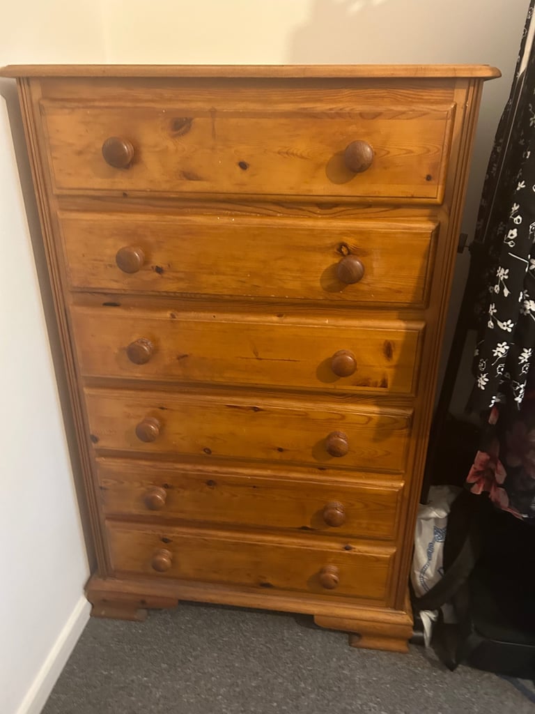 image for NEED GONE BY SUNDAY - Solid wood chest of draws