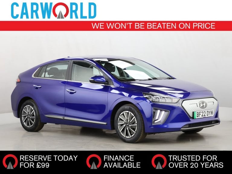 image for 2022 Hyundai IONIQ 38.3kWh Premium Hatchback 5dr Electric Auto (136 ps) Hatchback ELECTRIC Automatic