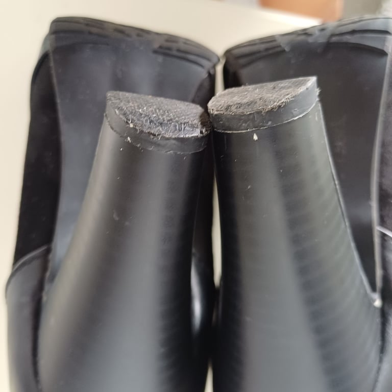 Black Wallis Ankle Boots - Size 6