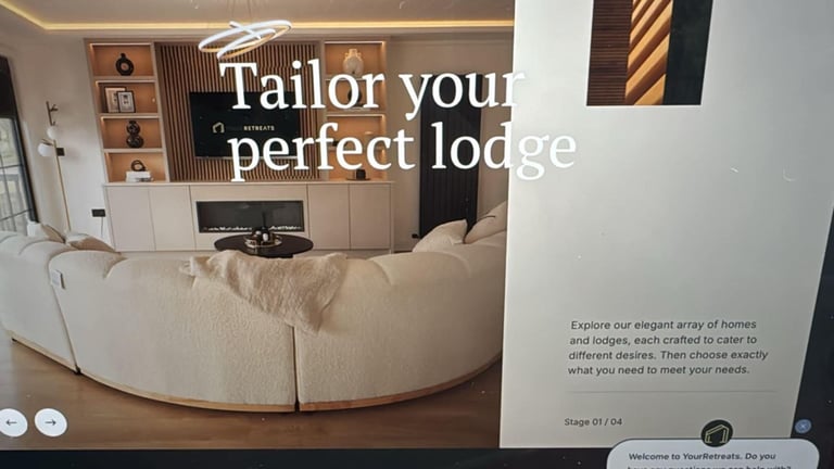 Luxury lodge , brand new in wrapper  55ft x 22ft 