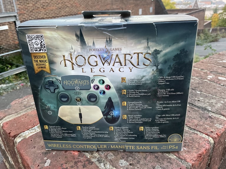 HOGWARTS LEGACY WIRELESS CONTROLLER FOR PS4 - NEW | SEALED