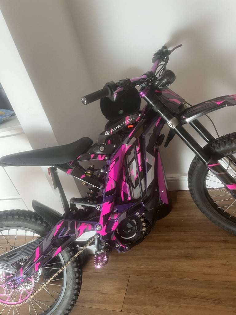 Surron upgraded not talaria or ebike 