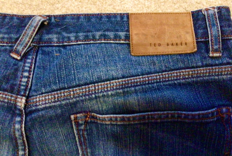 Ted Baker distressed jeans