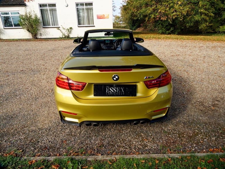2015 M BMW M4 3.0 BITURBO CONVERTIBLE 2DR PETROL DCT EURO 6 (S/S) (431 PS)