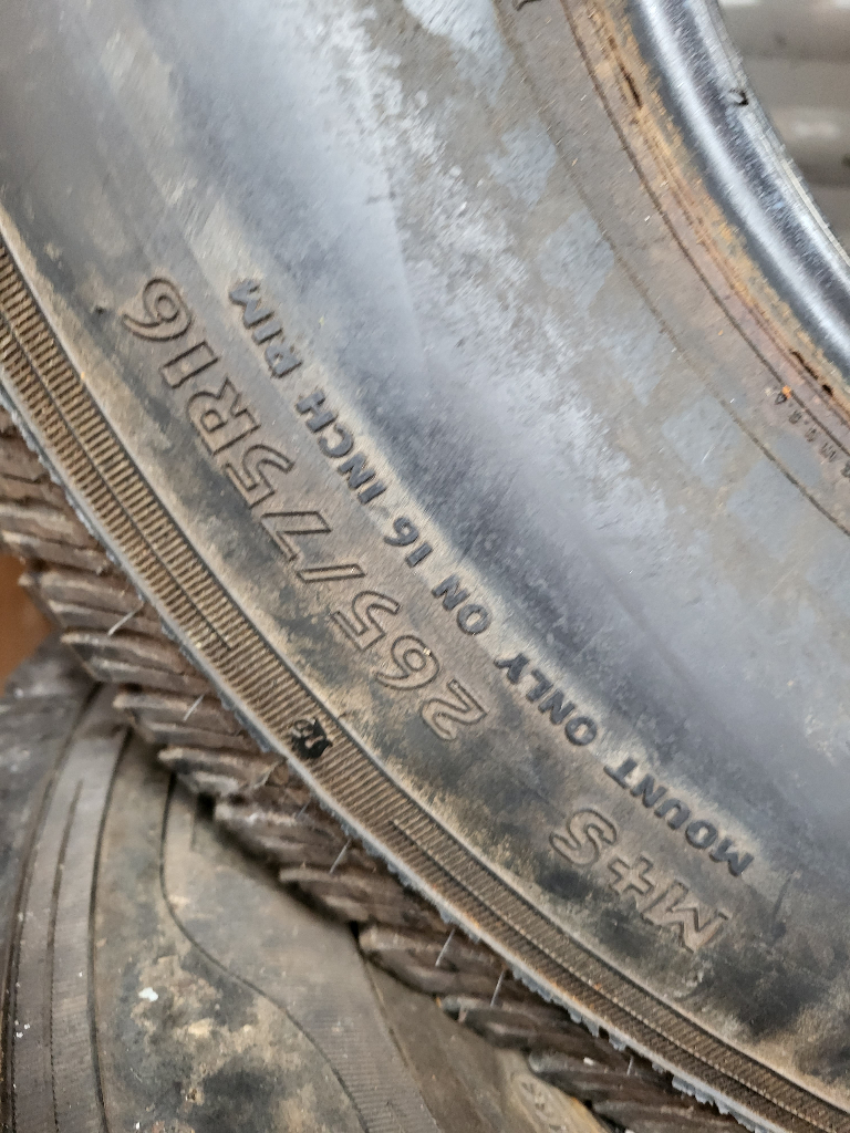 3×265/75R16 DISCOVER ATR COOPER TYRES 