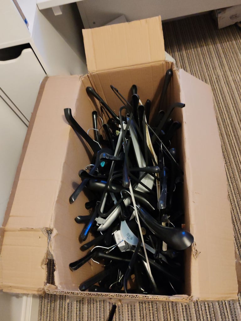 Free Box of Coat Hangers 