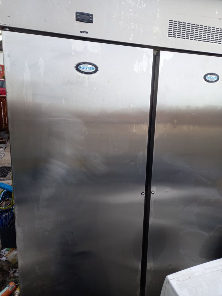 foster -18-24c double door professional refrigeration ready for use 