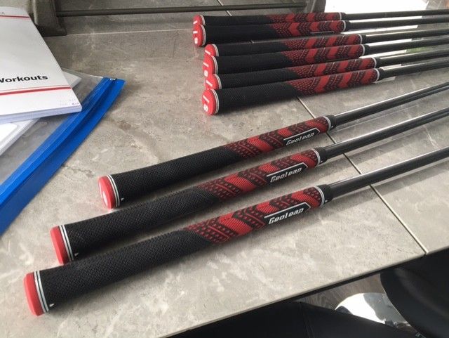 King Cobra Irons 3-SW new grips