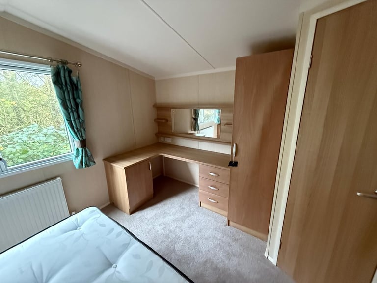 2 Bed Static Caravan 38x12 - DG + CH - Offsite - Private Land, Self Build