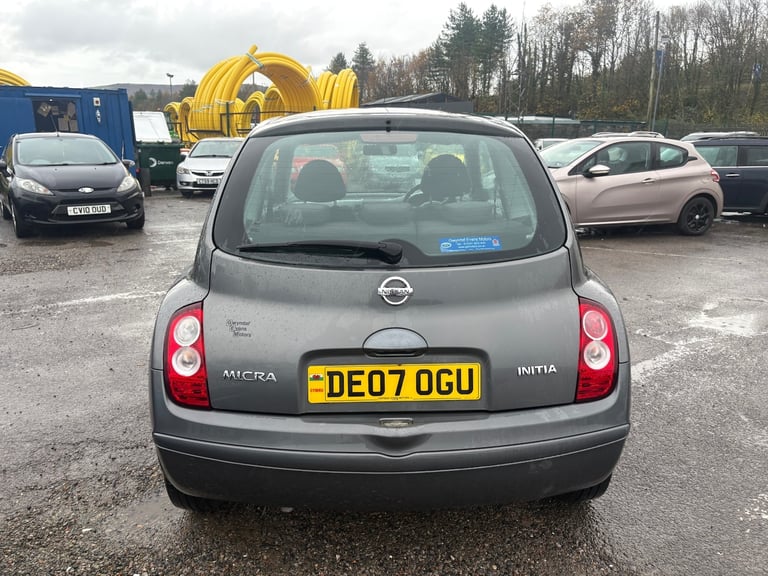 2007 Nissan Micra 1.2 Initia 3dr - Long mot /  HATCHBACK Petrol Manual
