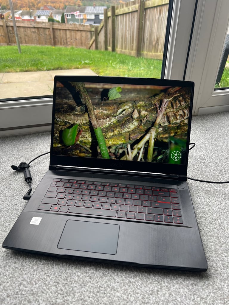 MSI GF65 Thin 10UE Gaming Laptop – i7-10750H / RTX 3060 / 16GB RAM / 512GB SSD + Bag & Cooling Pad