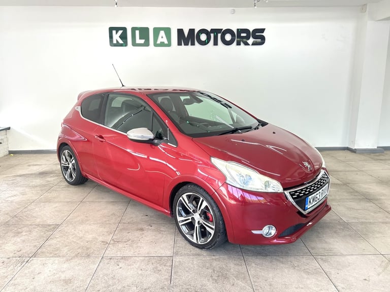 PEUGEOT 208 1.6 THP GTi Red Manual Petrol 2013