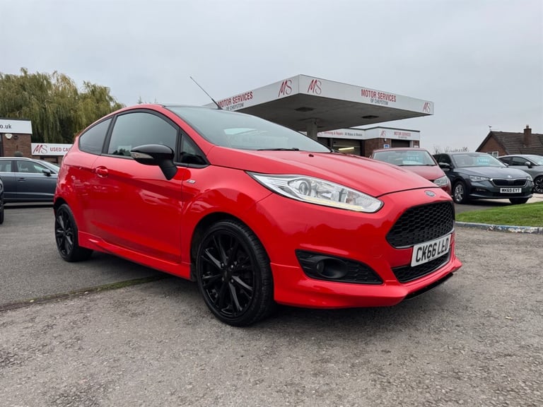 2016 Ford Fiesta 1.0 EcoBoost 140 ST-Line Red 3dr HATCHBACK PETROL Manual