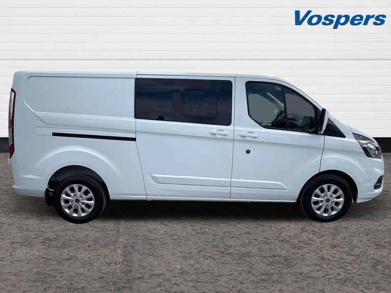 2022 Ford Transit Custom 2.0 EcoBlue 170ps Low Roof D/Cab Limited Van Auto Crew Bus Diesel Automatic