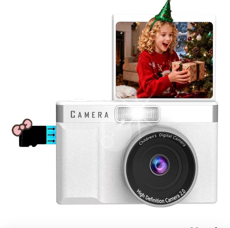 image for Kids Digital Camera with 180° Flip Screen( brand new)