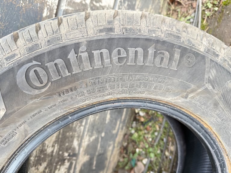 215/70/15 CP CONTINENTAL VANCO CAMPER Part Worn Tyre 5mm