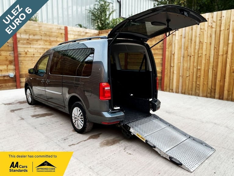 2018 Volkswagen Caddy Maxi Life 4 Seat Auto Wheelchair Accessible Disabled Access Vehicle WAV MPV...