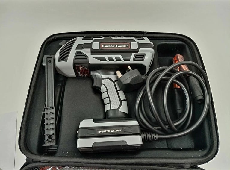 ARC-200 Handheld Welder Kit with Case and Manual - Grey Black Unused