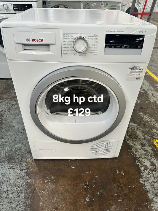 image for Bosch 8kg condenser tumble dryer 🌟 Free Delivery 🌟 120 Days Warranty 🌟 