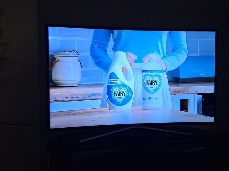 49 inch Samsung Television Smart TV 4K A TV Stand for the television is an additional option 