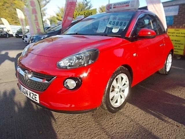 2014 Vauxhall ADAM 1.2i Jam 3dr HATCHBACK Petrol Manual