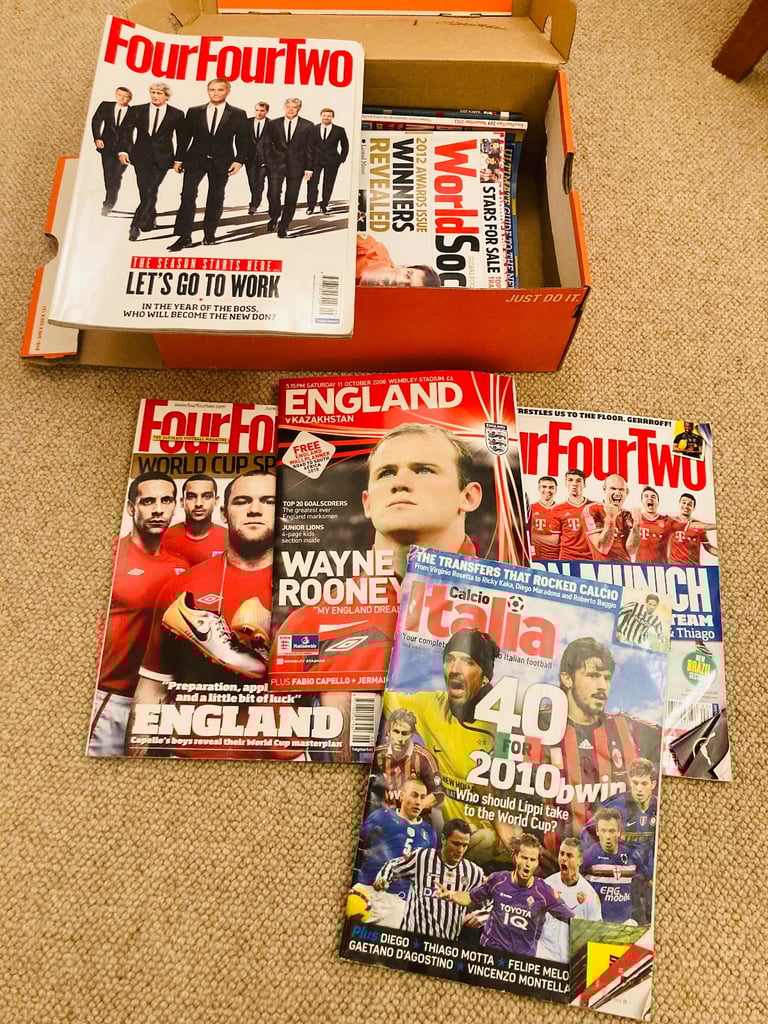image for Vintage football magazine collection 