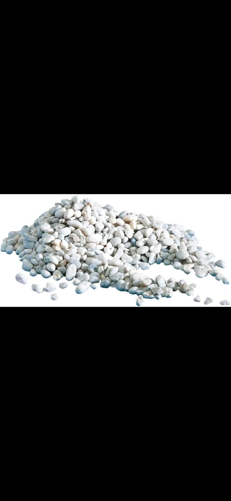 Natural Course White Amtra Aquarium Gravel - 4kg, Grains Size 4-8mm