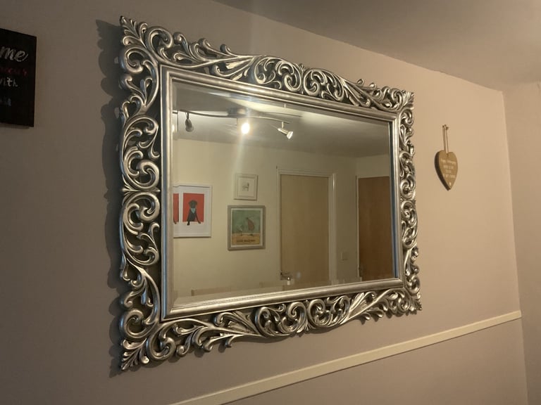 image for Grey Wall Mirror – £50 