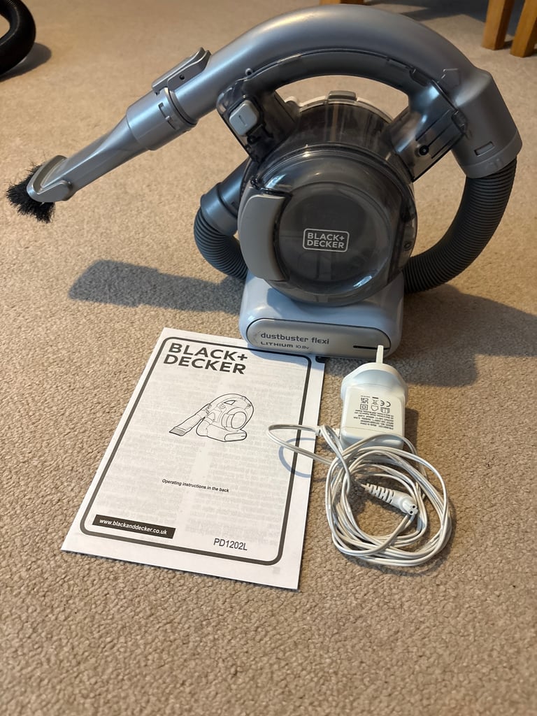 Black & Decker car hoover rechargeable