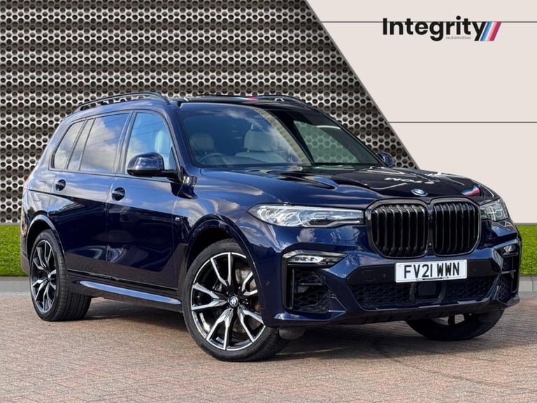 image for 2021 BMW X7 3.0 40d MHT M Sport SUV 5dr Diesel Hybrid Auto xDrive Euro 6 (s/s) (340 ps) Automatic