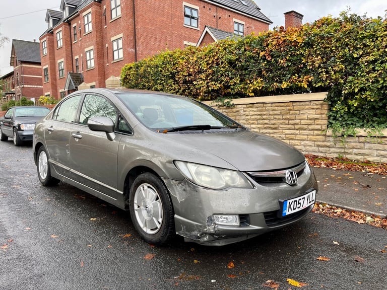 2007 Honda Civic 1.4 i-Dsi ES 4dr IMA CVT Auto SALOON Petrol/Electric Hybrid Automatic