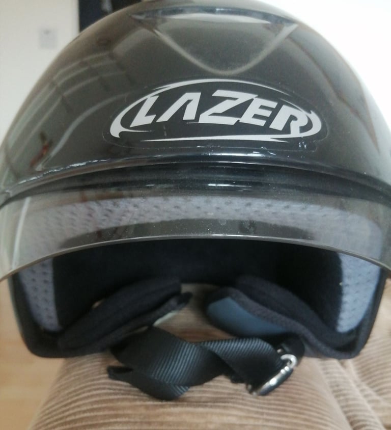 image for Lazer, Be-Bop open face helmet. Barely worn. Collect only.