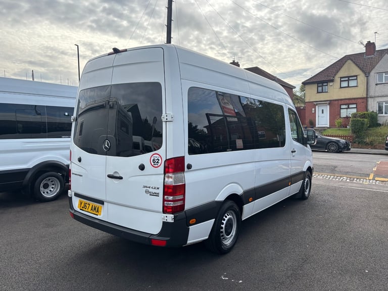 2018 Mercedes-Benz Sprinter 2.1 314 CDI TL14 Tourer Double Cab 5dr Diesel G-Tronic RWD MWB High M...