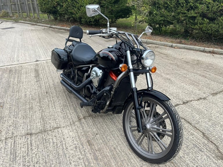 2012 12 KAWASAKI VN 900 C9f A CUSTOM CRUISER VN900 CU VANCE  HINES PANNIERS