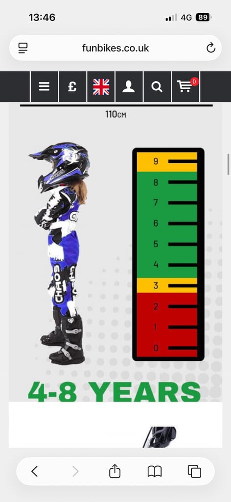 Fun bikes MXR50 kids dirt bike