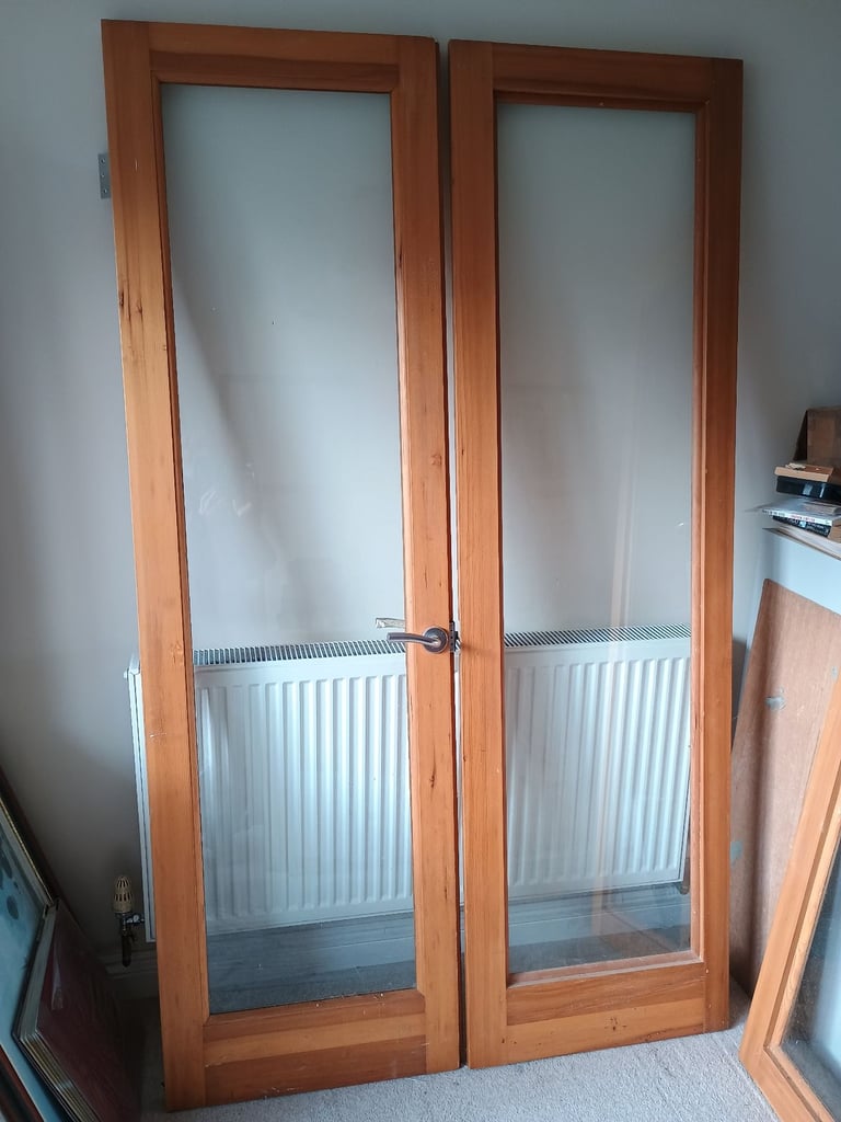 Solid wood exterior doors