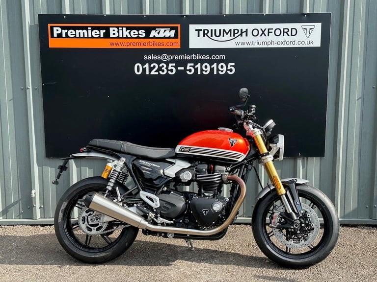 image for STUNNING BRAND NEW 2025MY TRIUMPH SPEED TWIN 1200 RS MOTORCYCLE 