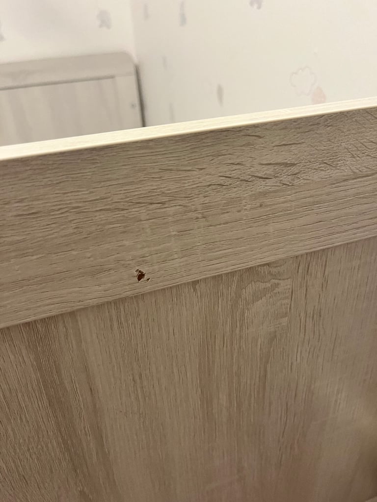 Mamas and papas Atlas nursery furniture set - cot / drawers / wardrobe