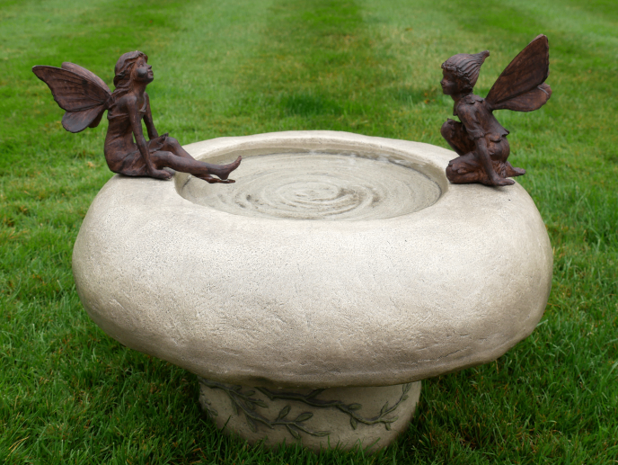 Bird Bath with Fairies | in Scunthorpe, Lincolnshire | Gumtree