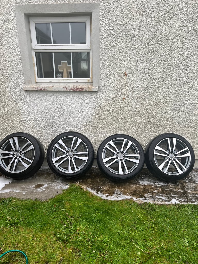 19” Audi a6 s-line alloys 