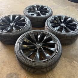 GENUINE OEM VW SCIROCCO 18” 5x112 ALLOY WHEELS + TYRES