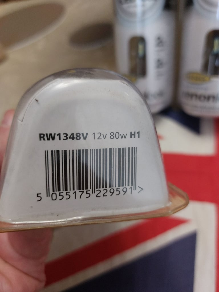 Ring automotive job lot H1 12v 80w 4000k xenon led lookH1