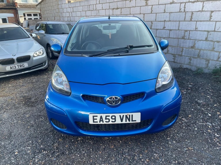 2009 Toyota AYGO 1.0 VVT-i Blue 3dr HATCHBACK PETROL Manual